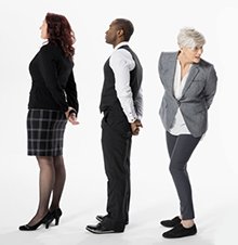 people pondering hiring goals